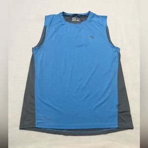 Blue/Gray lightweight Dri Fit Sleeveless Shirt